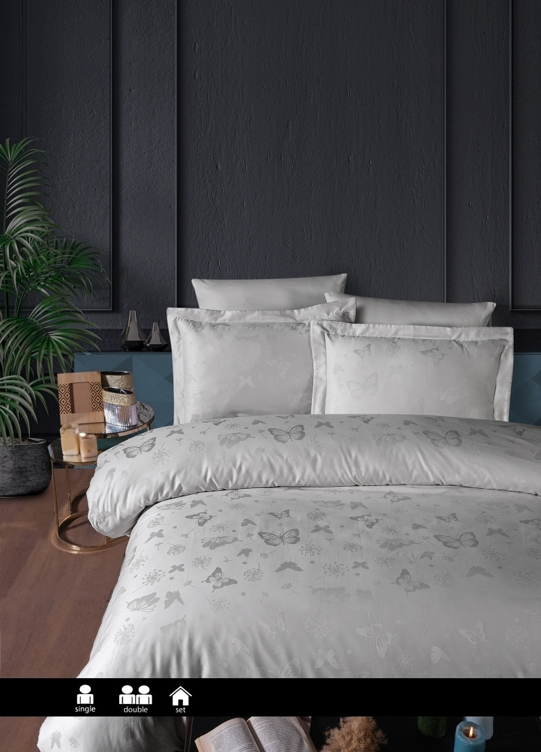 Постільна білизна First Choice Jacquard Satin - Corina Sand