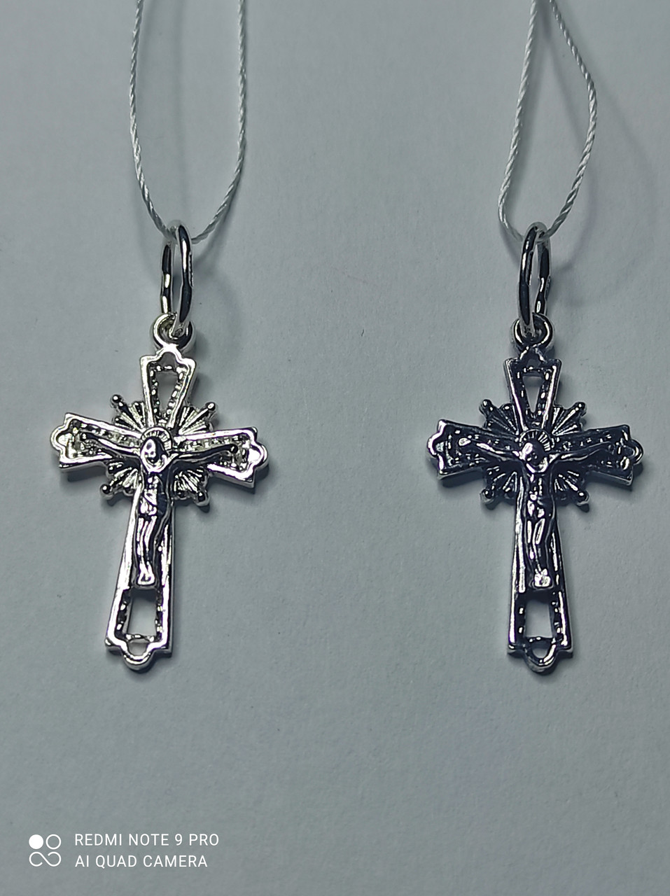 Срібний православний хрестик срібний