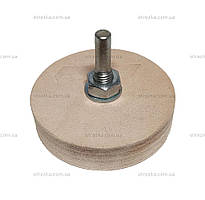 Коло полірувальне шкіряне Ø 75х18х8 мм. "Pilim"