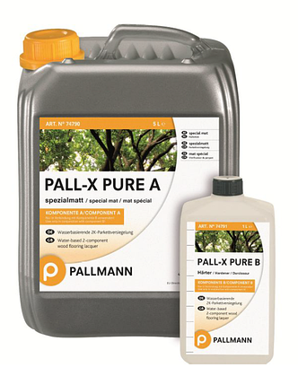 Двокопонентний лак на водній основі Pallmann PALL-X PURE, фото 1