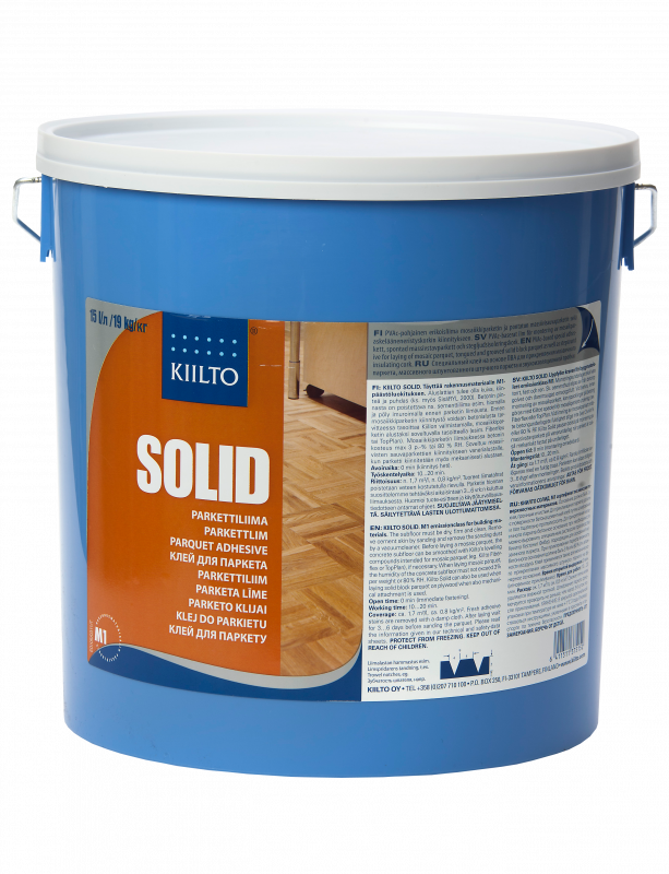 Однокомпонентний клей KIILTO Solid 19 кг