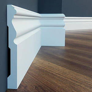 Дюрополімерний плінтус Cezar 94x12,2 мм, LPC-08