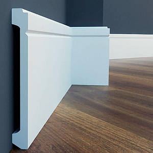 Дюрополімерний плінтус Cezar 138x16 мм, LPC-30