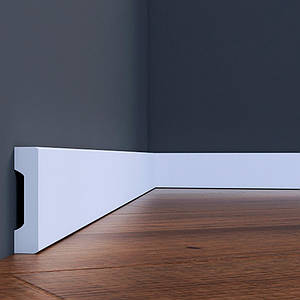 Дюрополімерний плінтус Cezar 40x10 мм, LPC-36