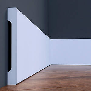 Дюрополімерний плінтус Cezar 95 x 12 мм, LPC-38