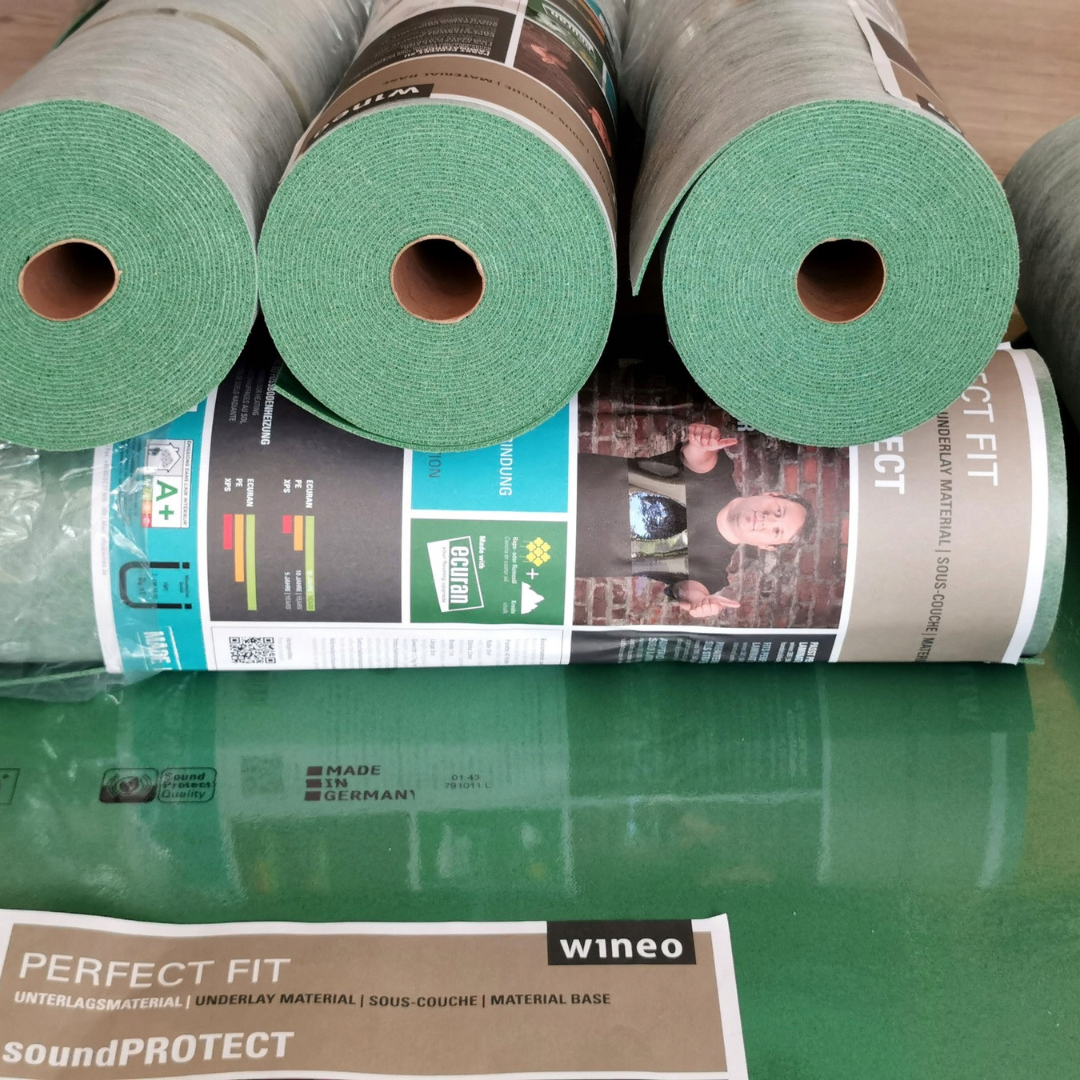 Підоснова для LVT SoundProtect  WINEO  2,0 мм, рулон 8 м.кв.