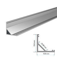 Профиль для светодиодной ленты угловой ПФ-9 (профиль и рассеиватель)