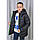 Демісезонна куртка «Кенгуру», чорний, для хлопчика, від 128-134см до 158-164см, фото 2