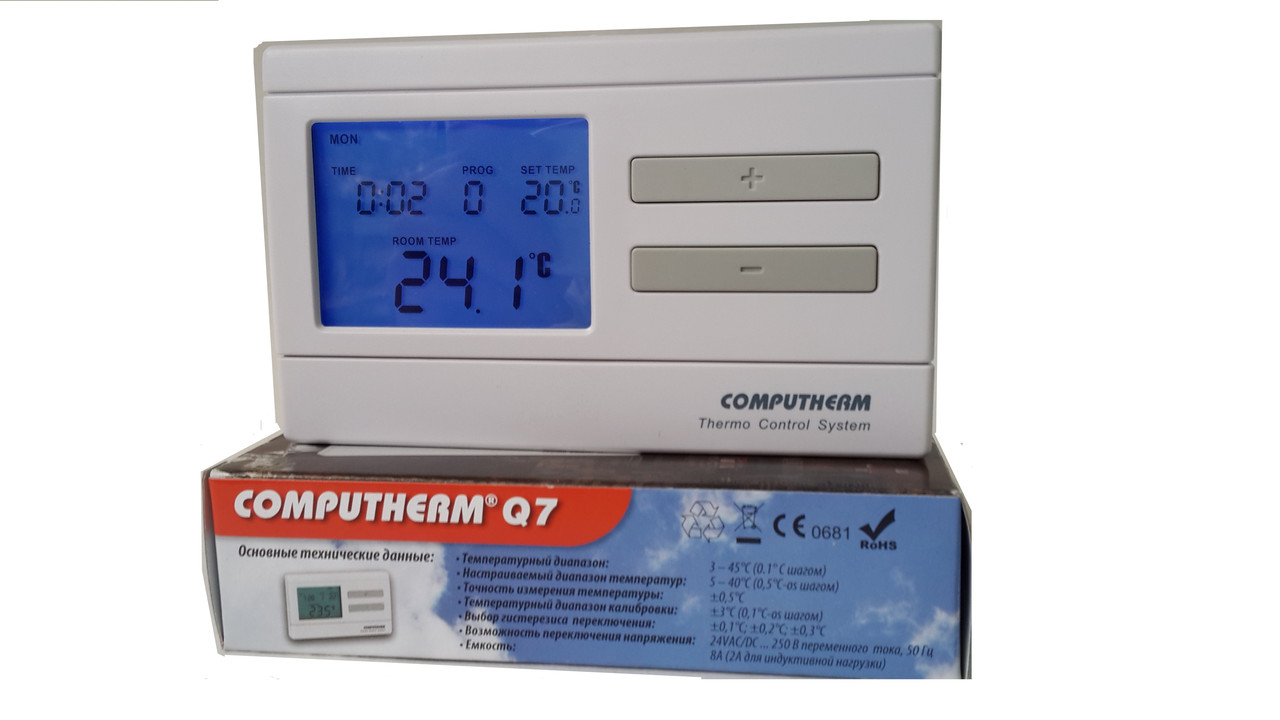 Тижневий програматор-термостат Computherm Q7