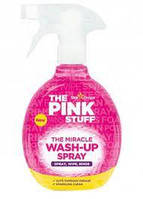 Средство для мытья посуды и чистки всех поверхностей жира The Pink Stuff The Miracle Wash-Up Spray / 500мл