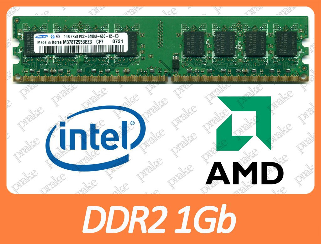 DDR2 1GB 800 MHz (PC2-6400) різні виробники, фото 1