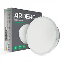 Накладний світлодіодний світильник Ardero AL803ARD 36W круг декор