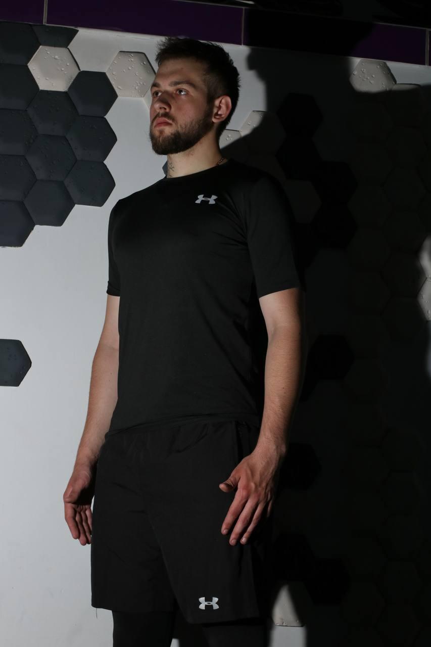 Мужская компрессионная одежда under armour 5в1 для бега/мма/бодибилдинга - фото 3 - id-p2062675021