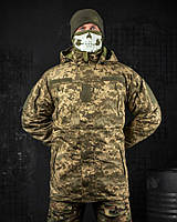Зимова тактична куртка піксель, Тепла армійська камуфляжна куртка військовий одяг ЗСУ