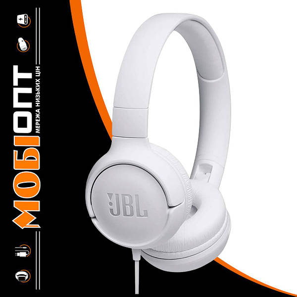 HF JBL Tune 500 JBLT500WHT White UA UCRF