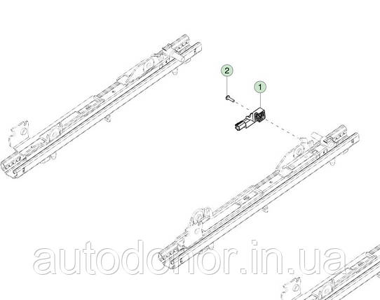Датчик положення сидіння переднього лівий / правий Tesla Model 3 / Y (16-) 1096035-00-A, фото 1