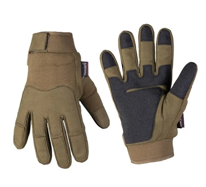 Рукавички зимові тактичні з мембраною Mil-tec 12520801 Олива Gloves Winter Thinsulate - XL, фото 1