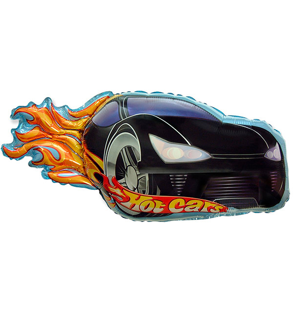 Повітряна куля "Hot cars", 43х79 см., Іспанія., колір - чорний