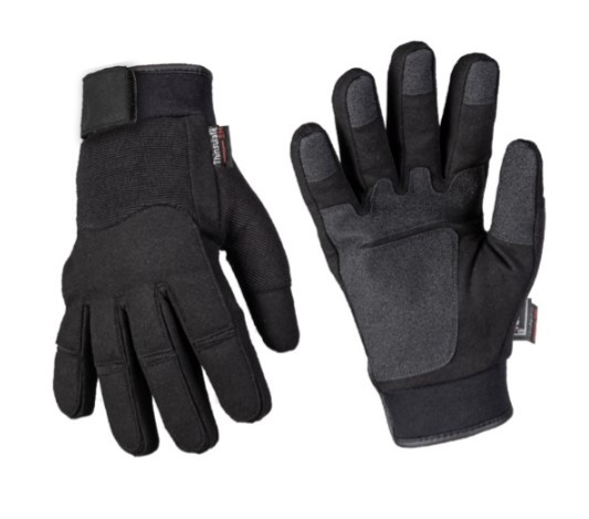 Рукавички зимові тактичні з мембраною Mil-tec 12520802 Чорні Gloves Winter Thinsulate - L, фото 1