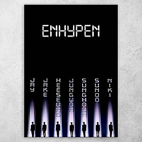 Плакат постер K-Pop "ENHYPEN / Енхайпен" №5