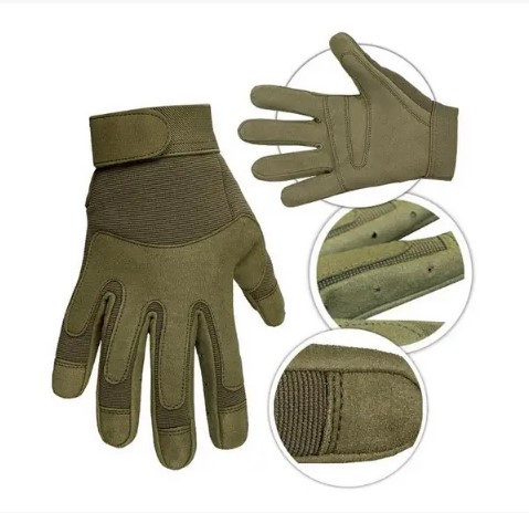 Рукавиці тактичні Gloves Olive 12521001 - 2XL, фото 1