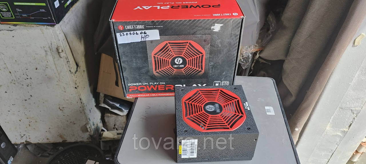 Брендовий блок живлення БЖ Chieftec PowerPlay 80 Plus Platinum GPU-1050FC 1050W / 1050 Вт No 23090606