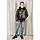 Демісезонна куртка «Кензо», чорна, для хлопчика, від 122-128см до 158-164см, фото 5