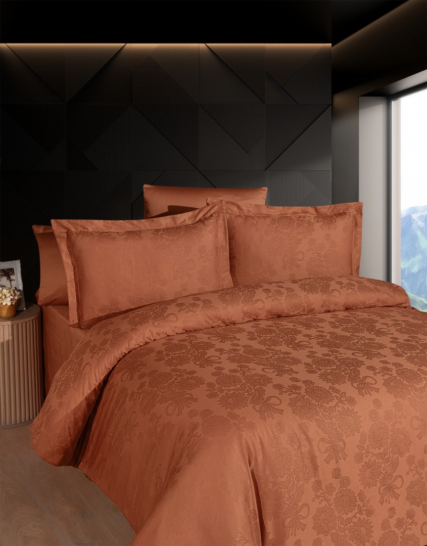 Постільна білизна First Choice Jacquard Satin Dark Eeries - Herra Tile