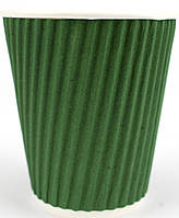 Стакан паперовий гофра 175мл мікс(25)(750)