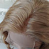 Перуки з натуральних волосся з вставкою ручної роботи мідовий AMORA-27, фото 7