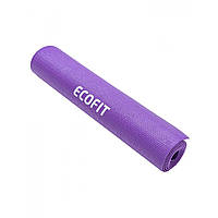 Коврик для фитнеса Ecofit MD9010, 1730*610*4мм фиолетовый лучшая цена с быстрой доставкой по Украине
