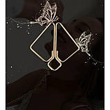 Набір із 3 предметів БДСМ Lockink (затискачі на соски з важкими тягарцями ланцюжком і сережками), фото 3