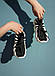 Жіночі Кросівки Adidas Yeezy 450 Black White 36, фото 7