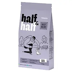 Сухий корм для собак Half&Half Small Breed 12 кг — яловичина