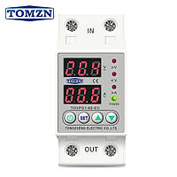 Электронное реле защиты напряжения TOMZN TOVPD1-60-EC 60А