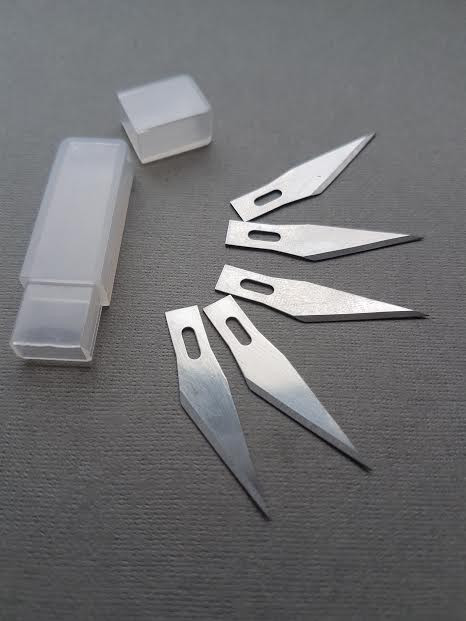 Додаткові насадки для макетного ножа, стандартний розмір,5 шт