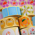 Етикетки, наліпки, стікери