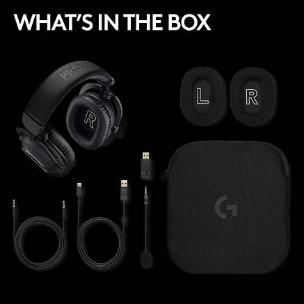 Навушники з мікрофоном Logitech G Pro X 2 Lightspeed Black (981-001263), фото 3