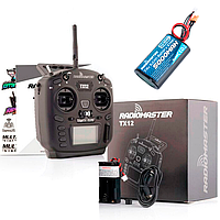 FPV пульт RadioMaster TX12 MKII ELRS M2 з аккумулятором 21700 RadioMaster (1 x 5000мАч)