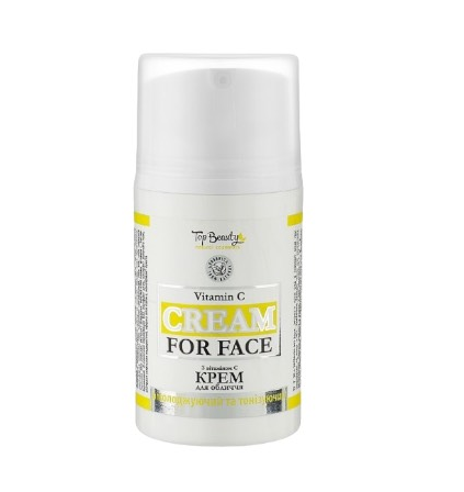 Крем для обличчя з вітаміном C 50 мл Top Beauty, фото 1