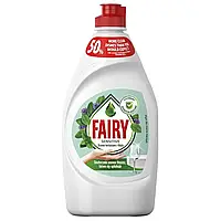 Засіб для миття посуду Fairy Sensitive Чайне дерево та м'ята, 450 мл