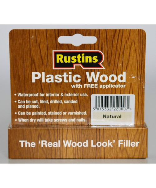 Шпатлевка для заделки трещин и отверстий в древесине Plastic Wood 20 гр Teak (тик) - фото 1 - id-p371333591