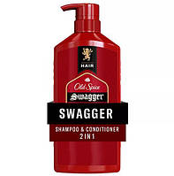 Шампунь и кондиционер 2 в 1 Old Spice Swagger Shampoo 2in1 865мл (США)