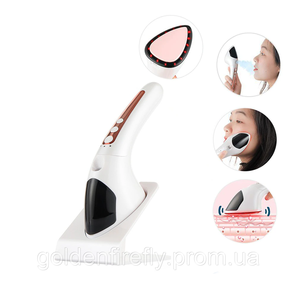 Увлажнитель массажер для лица Face Light Line Lifting Firming RF Beauty Instrument отпариватель skin LY-76 - фото 1 - id-p2062751163