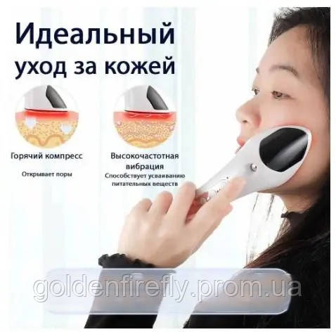 Увлажнитель массажер для лица Face Light Line Lifting Firming RF Beauty Instrument отпариватель skin LY-76 - фото 3 - id-p2062751163