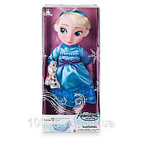 Лялька Disney аніматор Ельза з м/ф Крижане серце Дісней Animators' Collection Elsa Toddler Doll – Frozen 39 см