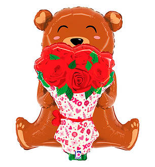 Повітряна кулька "Ведмедик", 54х64х38 см., Італія, фото 1