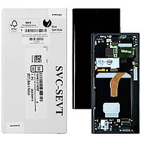 Екран (дисплей) Samsung Galaxy S22 Ultra 5G S908 з тачскріном оригінал 100% із рамкою Graphite