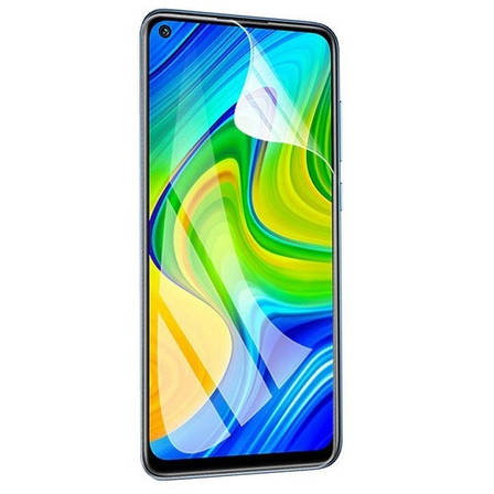 Гідрогелева плівка Глянцева Recci на Xiaomi Redmi Note 9 / Redmi 10X 4g (індивідуальна порізка), фото 1