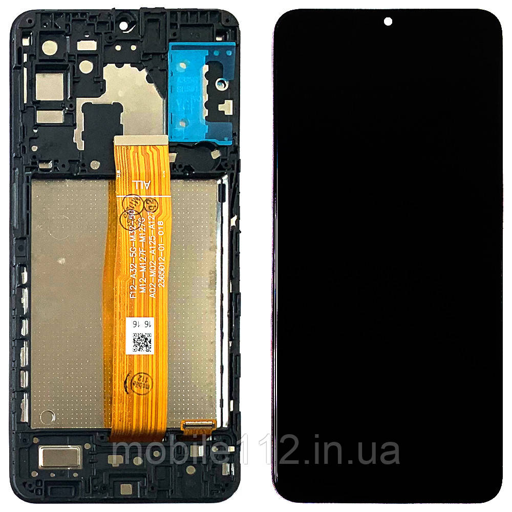 Екран (дисплей) Samsung Galaxy A32 5G A326B з тачскріном з рамкою